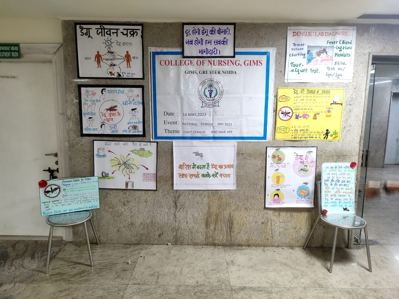 Poster Presentation On National Dengue Day